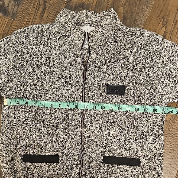 VINTAGE Trussardi Knit Zipper Up - Picture 7 of 7